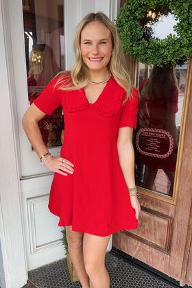 Reagan Red Dress
