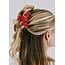 The Uptown Peach Teleties Classic Hair Clip Medium