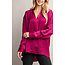 The Uptown Peach Sadie Satin Top