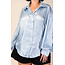 The Uptown Peach Isabella Button Up Top