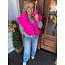 The Uptown Peach Pretty in Pink Puffer Vest