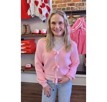 The Pink Bow-Tie Sweater