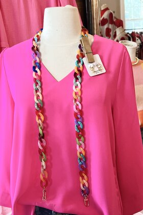 Claire Chain Link Cell Phone Strap