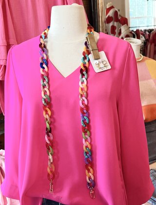 Claire Chain Link Cell Phone Strap