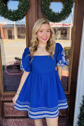Brooklyn Blue Detailed Dress