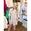 The Uptown Peach Sarah Simple Romper