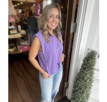 The Purple Paisley Top