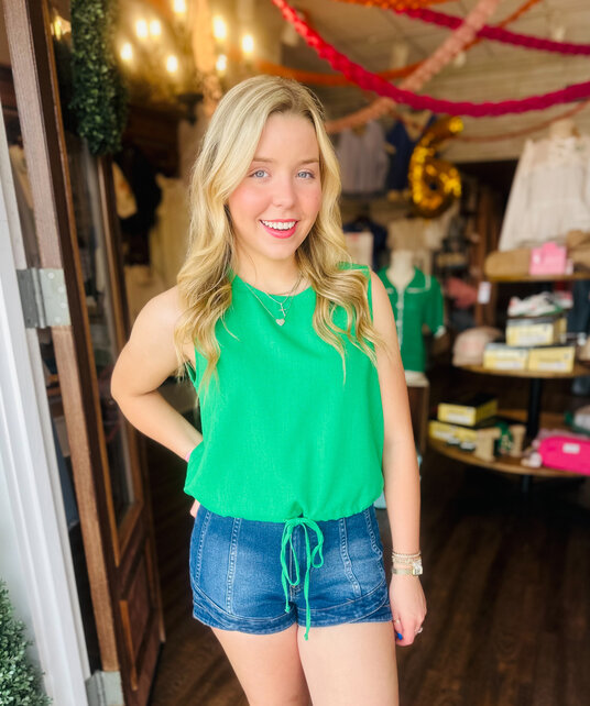 The Tillie Tie Top The Tillie Tie Top