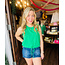 The Uptown Peach The Tillie Tie Top