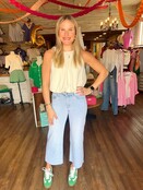 Hailey High Rise Wide Leg Jeans
