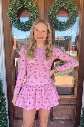 Floral Fun Athletic Top