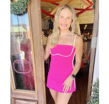 Peyton Pink Athletic Dress