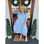 The Uptown Peach Bella Blue Spring Maxi