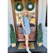 Tillie Two Toned Denim Dress