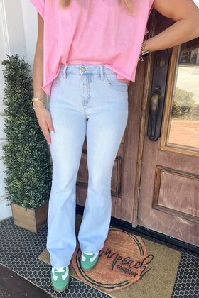 Sarah Super High Flare Jeans