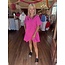 The Uptown Peach Penelope Pink Dress
