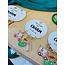 The Uptown Peach Golf Charm Set