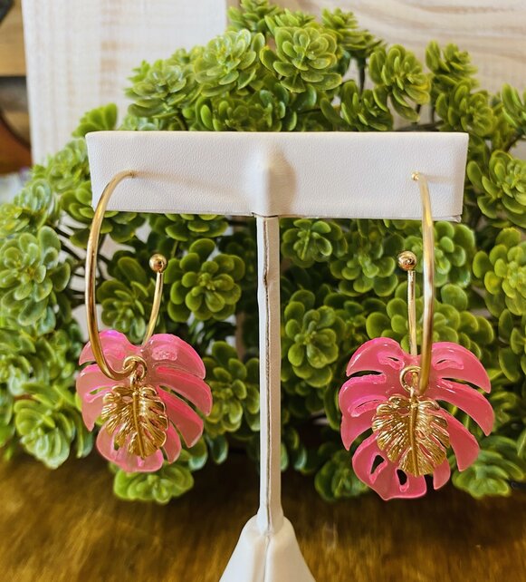 Leah Leaf Hoops Leah Leaf Hoops