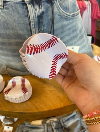 Baseball Claw Hair Clip