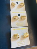 Hannah Half Stud Hoops