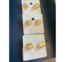 Hannah Half Stud Hoops
