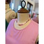 The Uptown Peach Stone Ombre Necklace