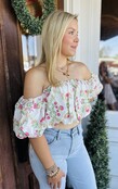 Finley Floral Bubble Top