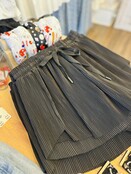 Pleated Athletic Shorts