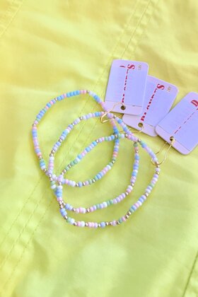 Beaded Blondes Pastel Bracelet