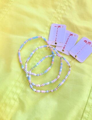 Beaded Blondes Pastel Bracelet
