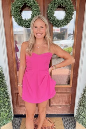 Pretty in Pink Romper