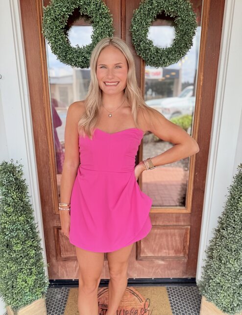 Pretty in Pink Romper