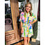 The Uptown Peach Tropical Dreams Summer Dress
