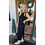 The Uptown Peach Sarah Soft Black Maxi