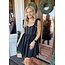 The Uptown Peach The Black and White Dress