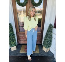 Butter Yellow Spring Top