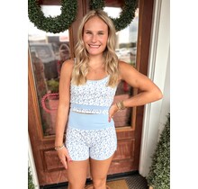 Finley Floral Print Athletic Set