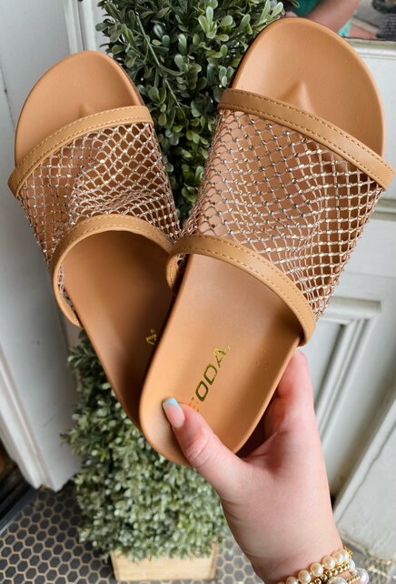 Rebecca Rhinestone Sandals