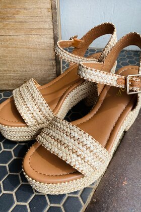 The Whitney Woven Heel