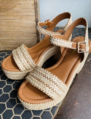 The Whitney Woven Heel
