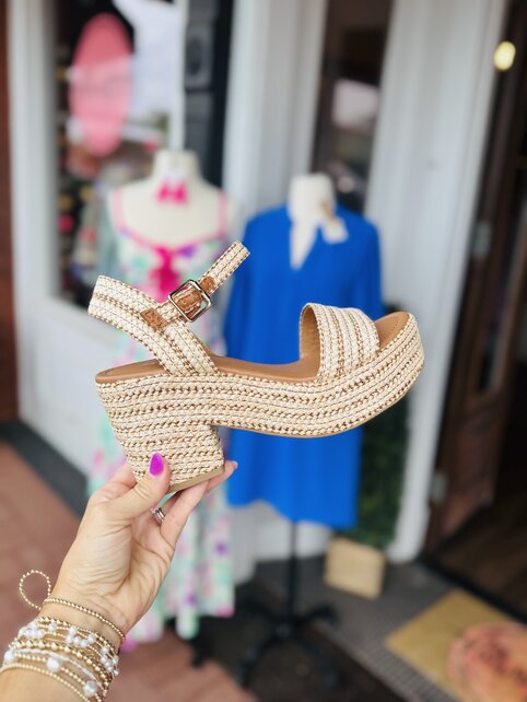 The Whitney Woven Heel