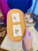 Mama Teardrop Stone Necklace