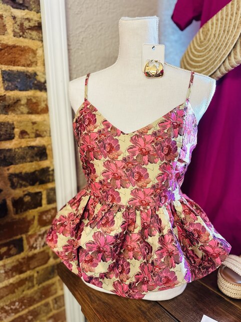 Full of Floral Bubble Tank