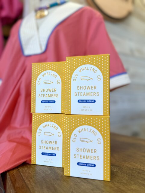 Old Whaling Co Shower Steamers - Seaside Citrine