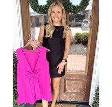 Classy Bow Mini Dress