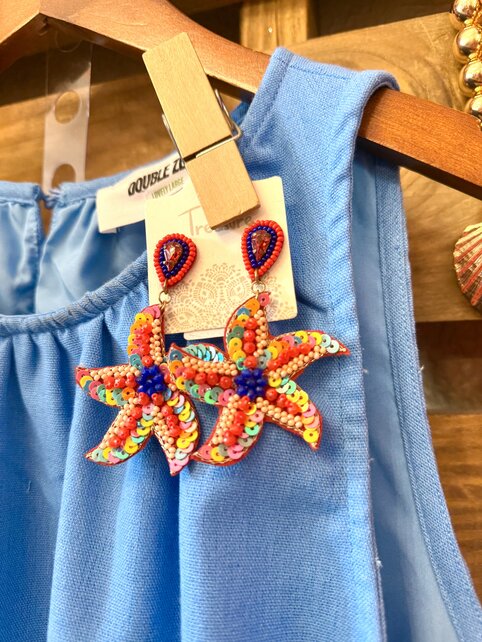 Under the Sea Starfish Earrings
