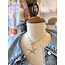 The Uptown Peach Golden Starfish Necklace