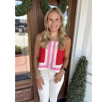 Rose Red & Pink Tank