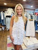 Floral Overall Dress