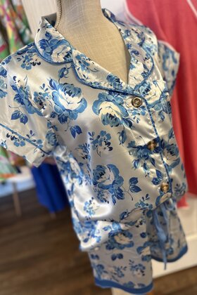 Simply Southern Floral Pajama Set